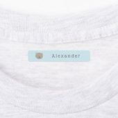 Cute Animals Custom Student Name Labels (Aangebracht)