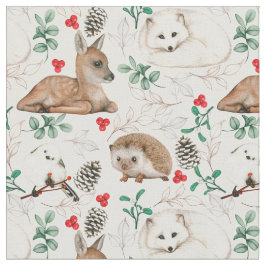 Cute Animals Fabric Stof