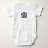Cute Animals Koala Personalized  Romper (Achterkant)