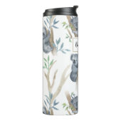 Cute Animals Koala Persoonlijke Baby Thermosbeker (Gedraaid links)