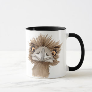 Cute Animated Australian Emu Mok
