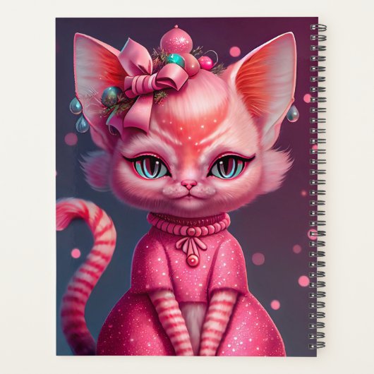 Cute Animated Cat Planner (Achterkant)