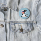 Cute Animated Cow Button (In situ)