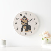 Cute Animated Gorilla Large Clock Grote Klok (Huis)