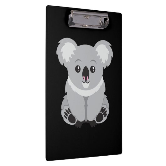 Cute animated Koala Beer Klembord (Rechts)