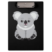 Cute animated Koala Beer Klembord (Voorkant)