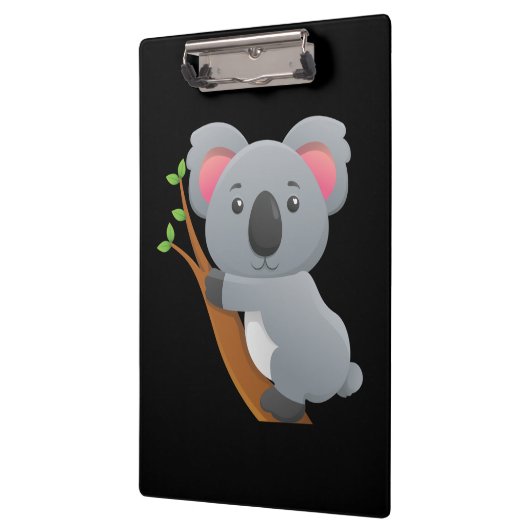 Cute animated Koala Beer Klembord (Links)