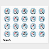 Cute Animated Koe Ronde Sticker (Vel)