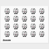 Cute Animated Koe Ronde Sticker (Vel)