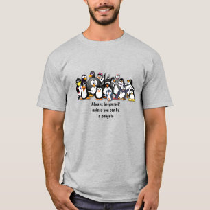 Cute animated pinguins t-shirt