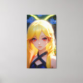 Cute Anime Art Canvas Afdruk (Voorkant)
