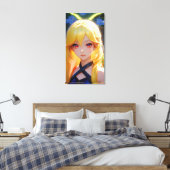 Cute Anime Art Canvas Afdruk (Insitu (Slaapkamer))
