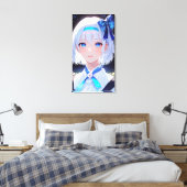 Cute Anime Art Canvas Afdruk (Insitu (Slaapkamer))