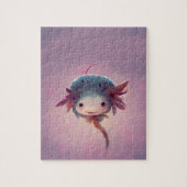 Cute Anime Axolotl Legpuzzel (Verticaal)