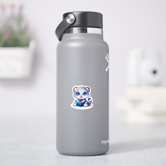 Cute Anime Big Cat Stickers Kawaii Stickers (HydroFlask)