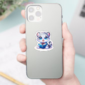 Cute Anime Big Cat Stickers Kawaii Stickers (Telefoon)
