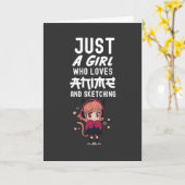 Cute Anime Cards Girls For Kids Children Kawaii Kaart (Gele Bloem)