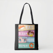 Cute Anime die naar Girl Japan Comic Manga Anime k Tote Bag (Voorkant)