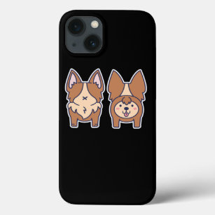 Cute Anime Dog Manga Kawaii Puppy Dog Case-Mate iPhone Case