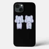 Cute Anime Elephant Manga Kawaii Case-Mate iPhone Case (Achterkant)