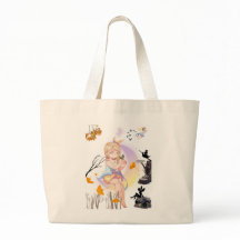 Cute Anime Feeën Prinses Boodschappentas