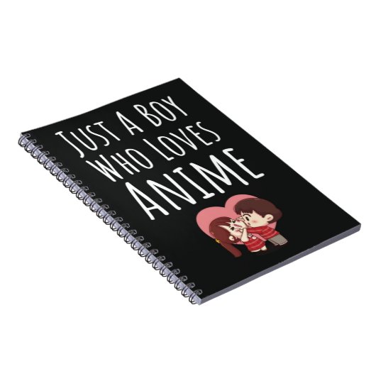 Cute Anime Gifts For Baby Boys Kids Otaku Kaiwaii Notitieboek (Rechterzijde)