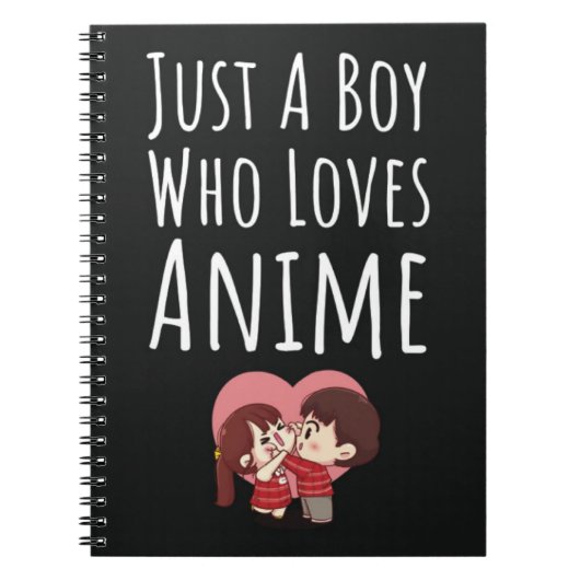 Cute Anime Gifts For Baby Boys Kids Otaku Kaiwaii Notitieboek (Voorkant)