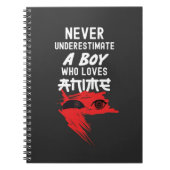 Cute Anime Gifts For Baby Boys Kids Otaku Kaiwaii Notitieboek (Voorkant)
