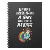 Cute Anime Gifts For Baby Girls For Kids Kawaii  Notitieboek (Voorkant)