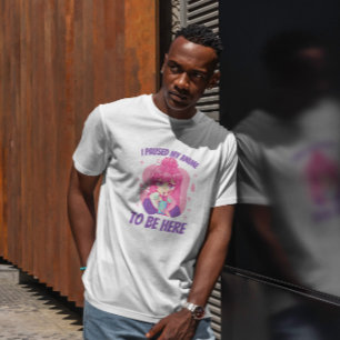 Cute Anime Girl Drink T-shirt