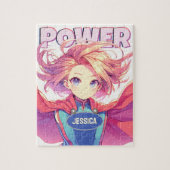 Cute Anime Girl Legpuzzel (Verticaal)