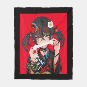 Cute Anime Girls Japans esthetisch kostuum Gift A Fleece Deken