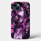 Cute Anime Gothic Girl Case-Mate iPhone Case (Achterkant)