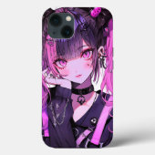 Cute Anime Gothic Girl Case-Mate iPhone Case (Achterkant)