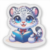 Cute Anime Grote Kattenstickers Kawaii Stickers (Voorkant)