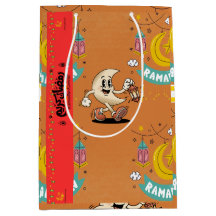 Cute Anime Halve Maan Ramadan Cadeautas