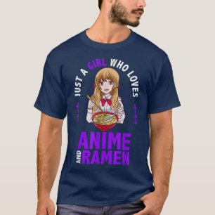 Cute Anime is gewoon een meisje dat van anime houd T-shirt