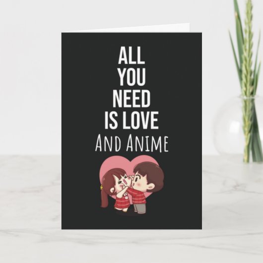 Cute Anime Kaarten Otaku Manga Japans Kaiwaii (Voorkant)