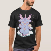 Cute Anime Kawaii Baphomet Pastel Gothic Emo Pun T-shirt (Voorkant)