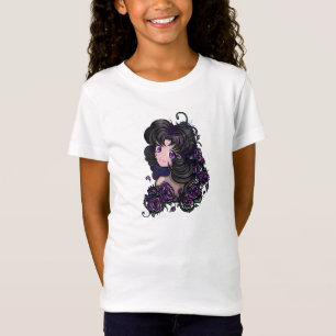 Cute anime manga girl ogen! Meisjes Kinder T T-shirt