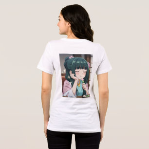 Cute Anime Meisje Esthetisch Grafisch T-Shirt Ka
