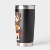 Cute anime mummy & vampire girls geïsoleerde drinkbeker (Links)