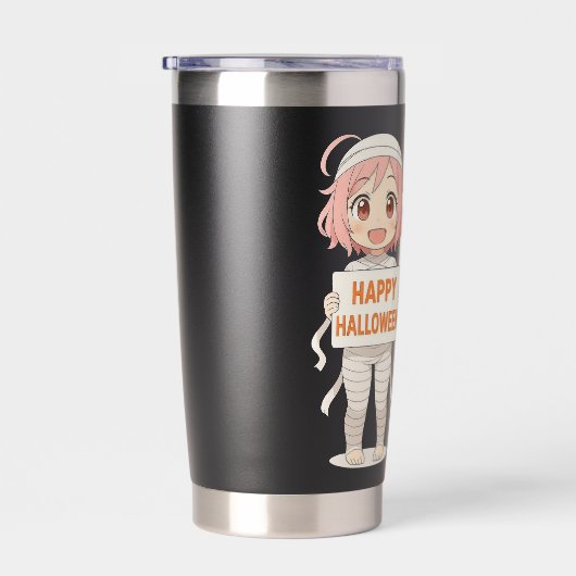 Cute anime mummy & vampire girls geïsoleerde drinkbeker (Rechts)