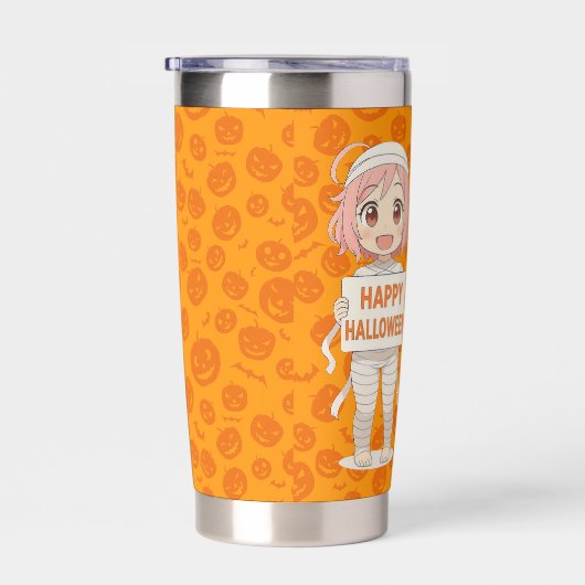 Cute anime mummy & vampire girls geïsoleerde drinkbeker (Rechts)