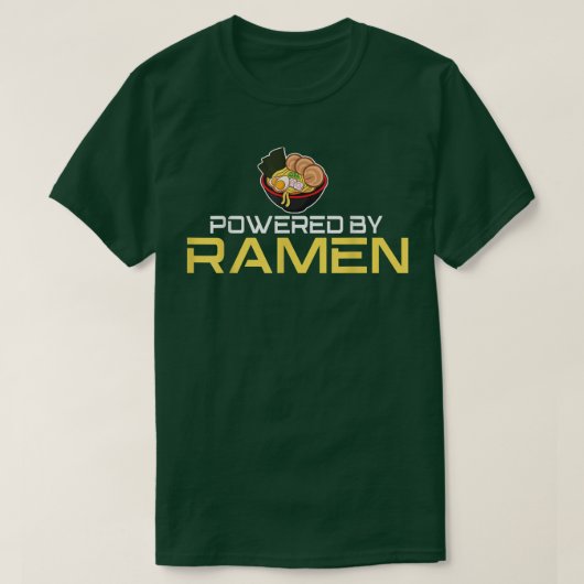 Cute Anime powered by planning T-shirt (Design voorkant)