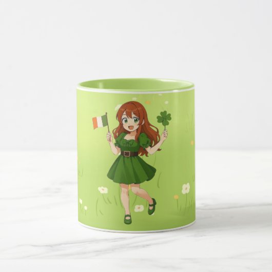Cute anime redhead Saint Patrick's Day   Mok (Midden)