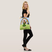 Cute anime redhead Saint Patrick's Day   Tote Bag (Op model)