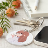 Cute Anime Sleutelhanger (Voorkant Rechts)