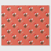 Cute Anime Soy Sauce "Ik ben soy happy!" Cadeaupapier (Vlak)