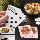 Cute anime Valentine's  Pokerkaarten (Insitu)